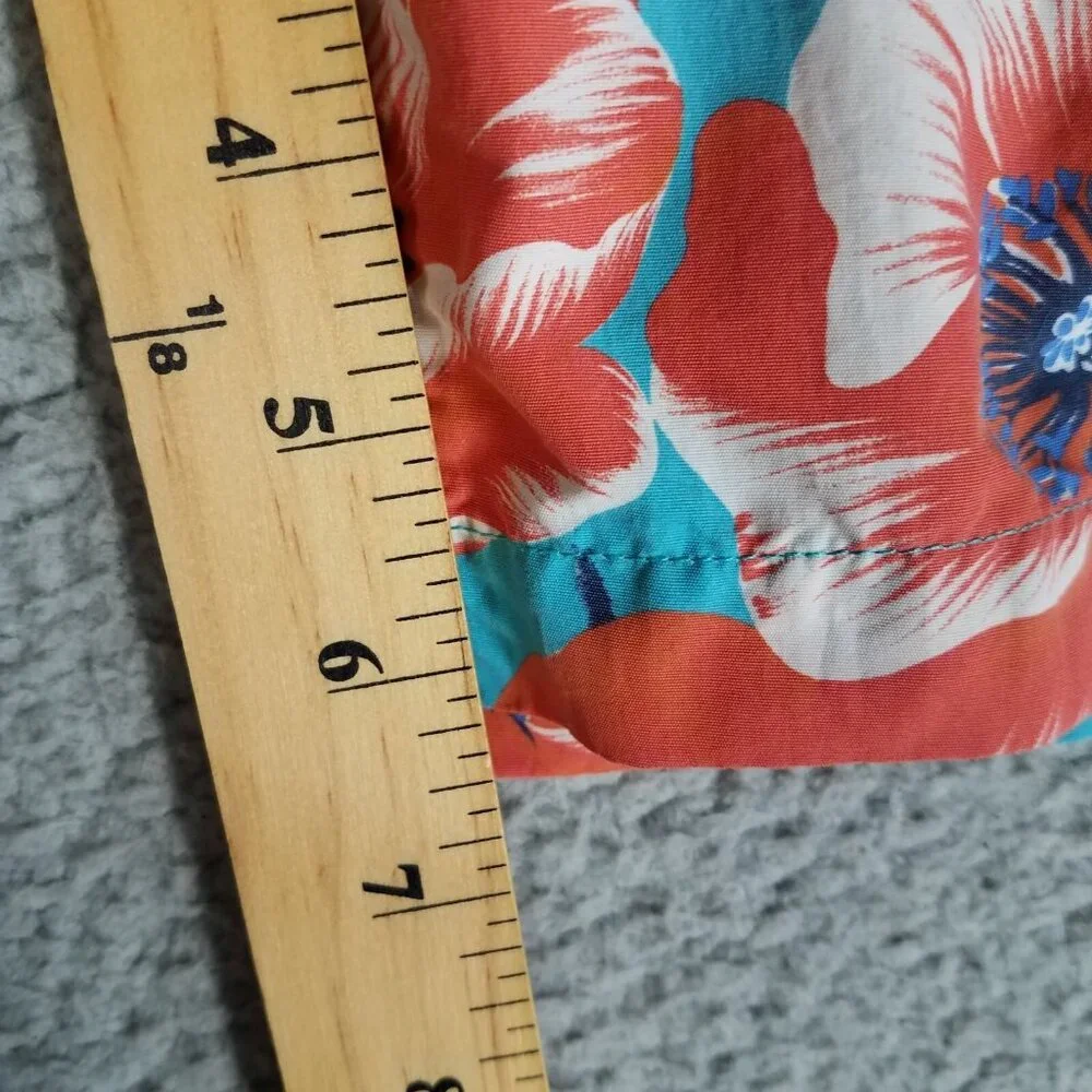 Bonobos Swim Trunks Shorts Adult 33 Floral Hawaiian Brief Lined 6.5